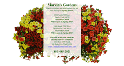 Desktop Screenshot of marvinsgardensutah.com
