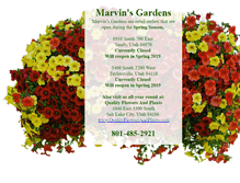 Tablet Screenshot of marvinsgardensutah.com